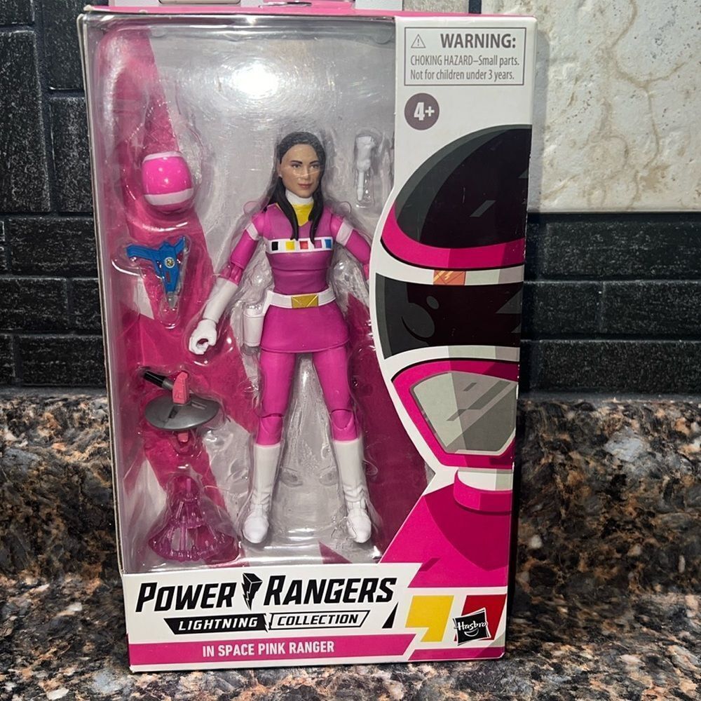 Power Rangers Lightning Collection 6" In Space Pink Ranger Cassie  Hasbro